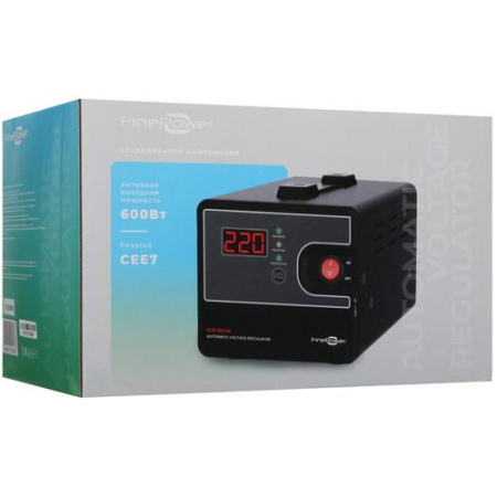 Стабилизатор напряжения FinePower SVR 600W