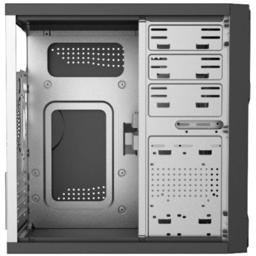 Корпус Foxline Forza FZ-015 (FZ-015-SX450R-U32) 450W black (MiniTower , mATX, 2xUSB3.0, 450W)