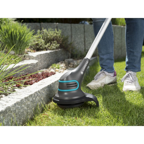 Триммер электрический Gardena SmallCut Li-23R стальной