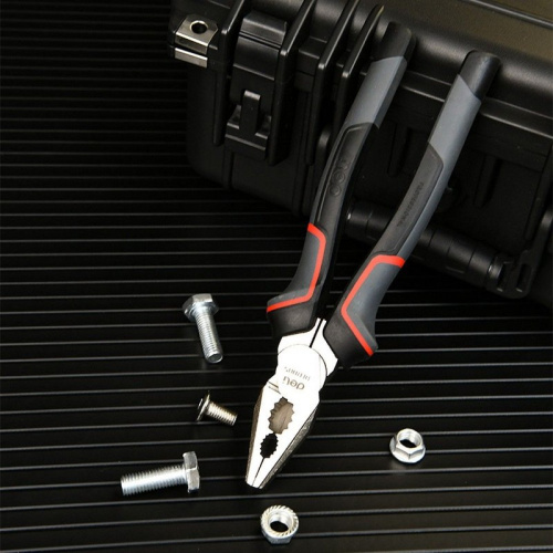 Плоскогубцы Deli DL0004 180мм, Cr-V
