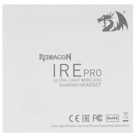 Беспроводные/проводные наушники Redragon Ire Pro белый