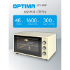 Мини-печь OPTIMA MO-48BF бежевый
