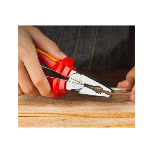 Плоскогубцы Deli DL512008 200мм, сталь Cr-V