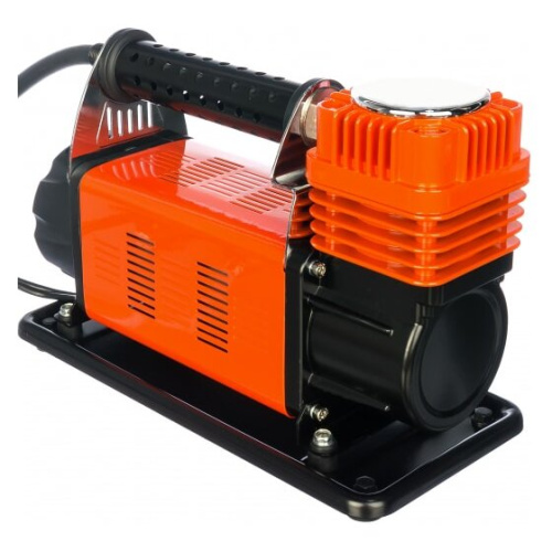 Компрессор автомобильный Агрессор AGR-160 метал. 12V 600W 160л/мин переходники для накачки лодок сумка