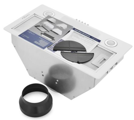 Вытяжка полновстраиваемая ZUGEL ZHI522W белый