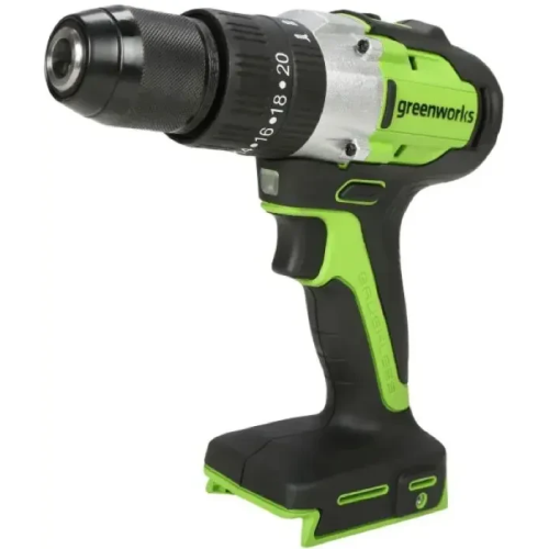 Дрель-шуруповерт Greenworks GD24DD60 (3704107CUC) с АКБ и ЗУ