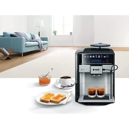 Кофемашина Bosch TIS65621RW серебристый