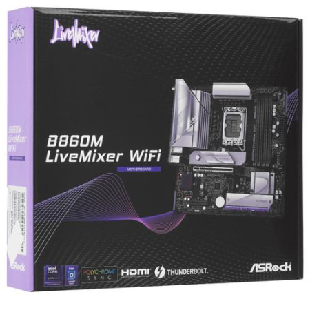 Материнская плата ASRock B860M LiveMixer WiFi
