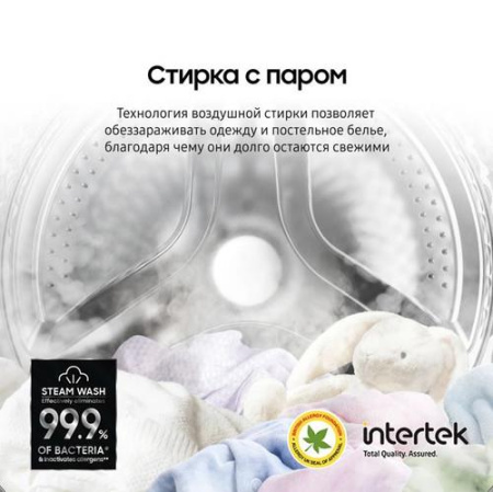 Стиральная машина Samsung WW60AG4S00CELD белый