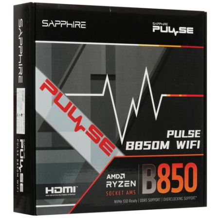 Материнская плата Sapphire PULSE B850M WIFI