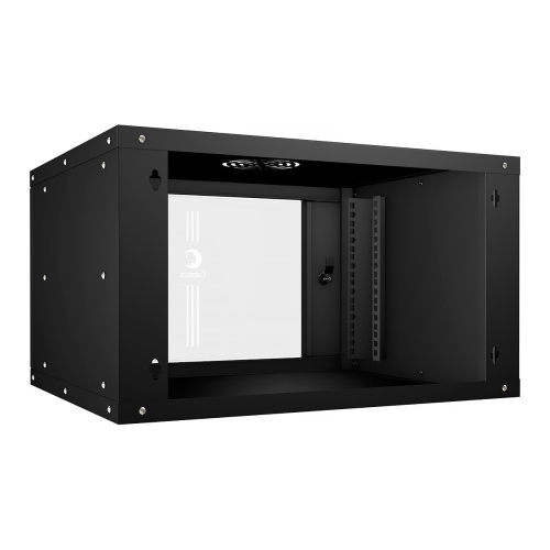 Шкаф коммутационный CABEUS WSC-05D-6U55/45-BK