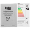 Холодильник с морозильником Beko B7R0CNK403LWW белый