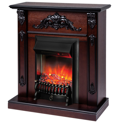 Электрокамин RealFlame Anita AO античный дуб с очагом Fobos Lux Black RC