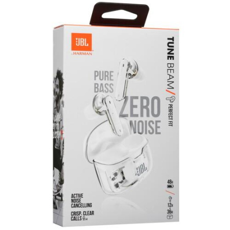Наушники TWS JBL Tune Beam белый