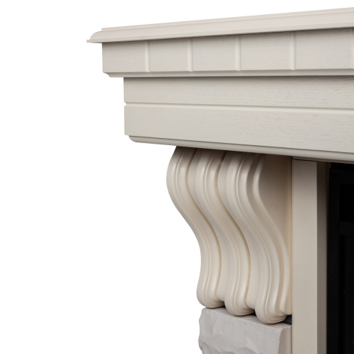 Электрокамин RealFlame Country 33/33W WT с очагом Firespace 33 S IR