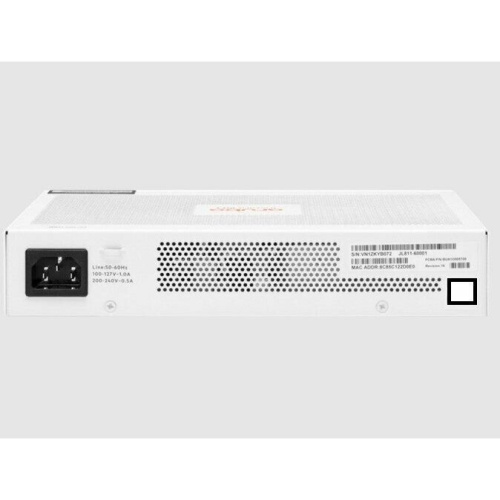 Коммутатор HPE Aruba Instant On 1830 (JL811A) 8G Web-managed 4p Class4 PoE 65W fanless Switch