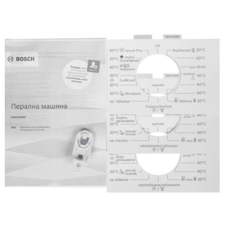 Стиральная машина Bosch WGE03200BY белый