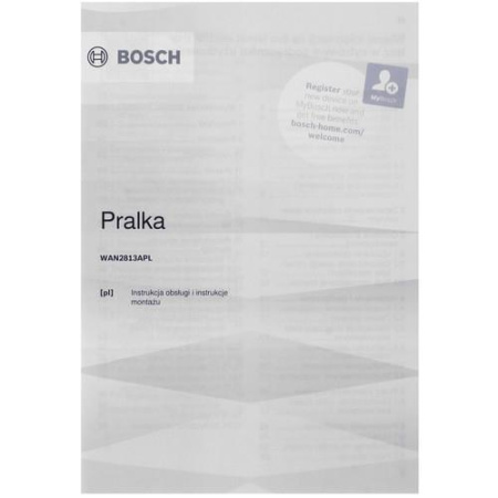 Стиральная машина Bosch WAN2813APL белый