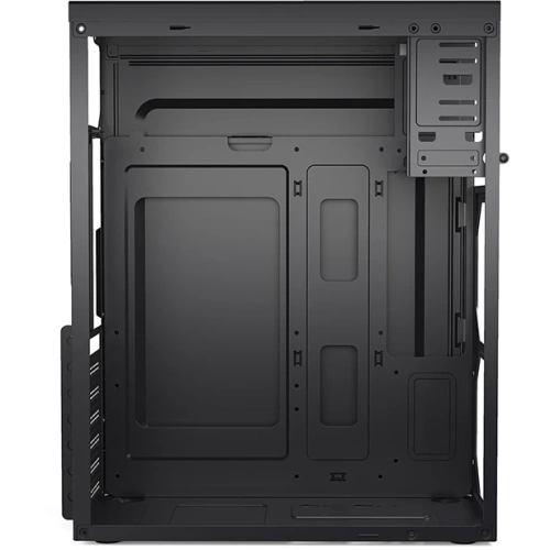 Корпус CBR J02 (PCC-ATX-J02-WPSU), ATX Miditower , без БП, 1*USB 3.0, 2*USB 2.0, HD Audio+Mic,Black