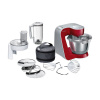 Кухонный комбайн Bosch MUM58720 красный/серебристый