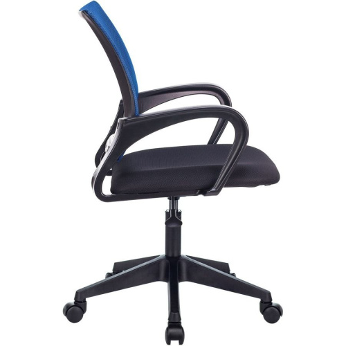 Кресло Бюрократ CH-695NLT/BL/TW-11 синий TW-05 сиденье черный TW-11 сетка/ткань крестов. пластик