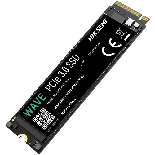 SSD HIKSEMI Wave(P) (HS-SSD-WAVE(P) 512G) 512Gb M.2 (PCI-E 3.0 x4, up to 2500/1025MBs, 3D NAND, 120TBW)