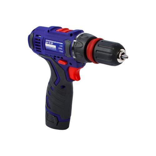 Дрель аккумуляторная Пульсар ДА 12-2П (792-681) 2 аккумулятора Li-ion-1.5Ач