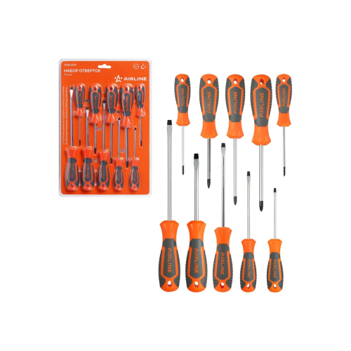 Набор отверток AIRLINE ATAU039 10 пр.