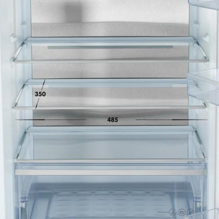 Холодильник с морозильником Beko B5RCNK4037ZXBR серый