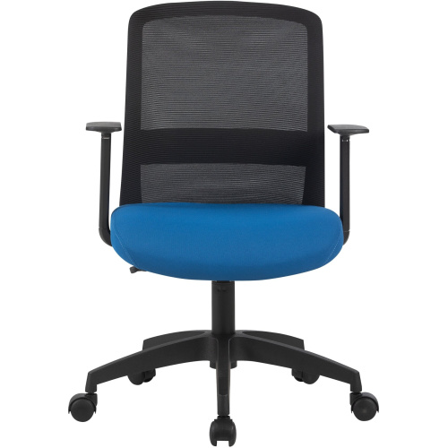 Кресло Cactus CS-MC333-BKBL черный сиденье темно-синий