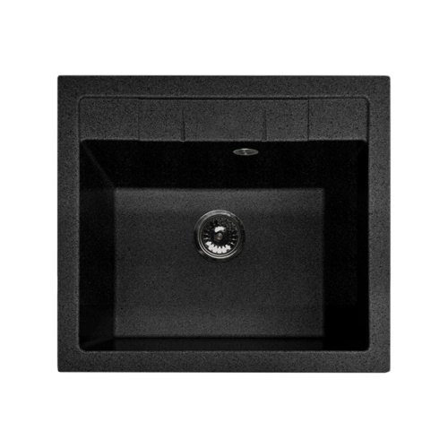 Мойка GranFest Quadro GF-Q-561 мрамор, черный