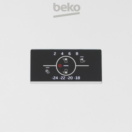 Холодильник с морозильником Beko B3R0CNK312HW белый