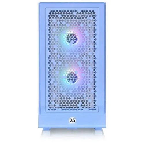 Корпус Thermaltake Ceres 330 TG ARGB Hydrangea (CA-1Y2-00MFWN-00) синий без БП ATX 3x140mm 2xUSB3.0 audio bott PSU