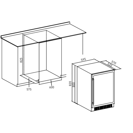 Винный холодильник ZUGEL ZCWI460DB