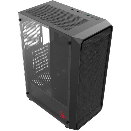 Корпус Bloody BD-CC114 черный без БП ATX 8x120mm 1xUSB2.0 1xUSB3.0 audio bott PSU