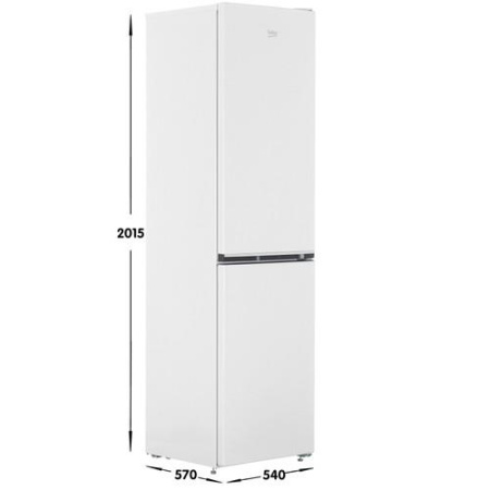 Холодильник с морозильником Beko B1RCNK332W белый