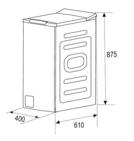 Стиральная машина ZUGEL ZWT813I белый