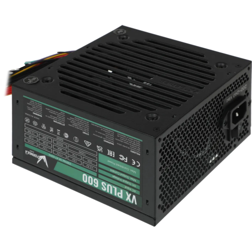 Блок питания Formula AC VX Plus (VX-600 Plus) ATX 600W (20+4pin) 120mm fan 3xSATA RTL