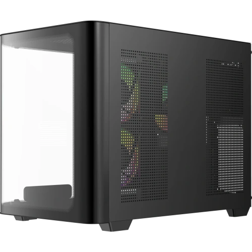 Корпус Ocypus Iota C50 BK Curve ARGB Digital mATX без БП (Iota-C50-BKD300CD-GL)