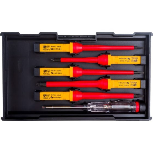 Набор диэлектрических отверток для точных работ Hoegert Technik HT1S997 13 предметов
