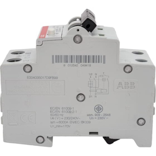 Дифавтомат ABB DS201 C10 AC30 (2CSR255080R1104)