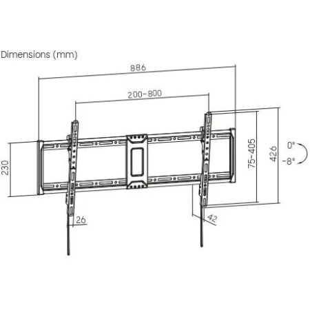 Кронштейн Ultramounts UM852T черный