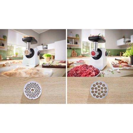 Мясорубка Bosch MFWS420W белый