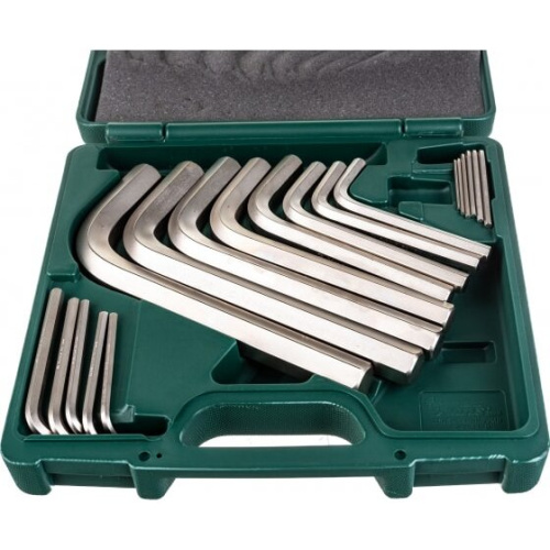 Набор ключей шестигранных Hans 16764-19MB Г-образных, 19 пр.