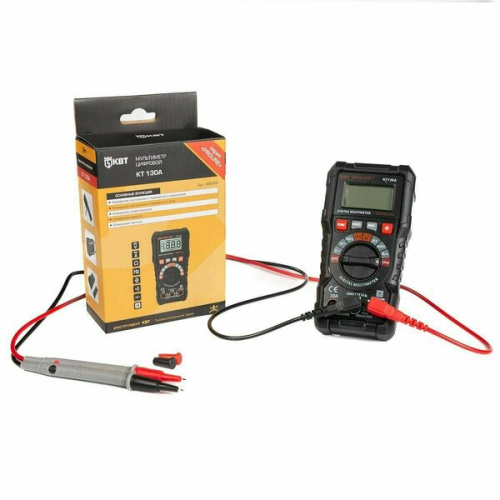 Мультиметр цифровой КВТ KT 130A Proline (88549)