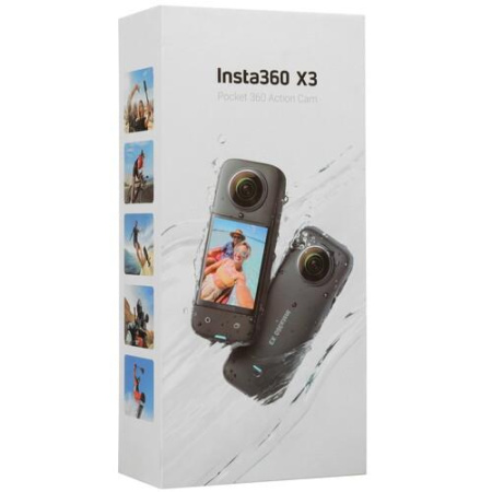 Экшн-камера Insta360 X3 черный
