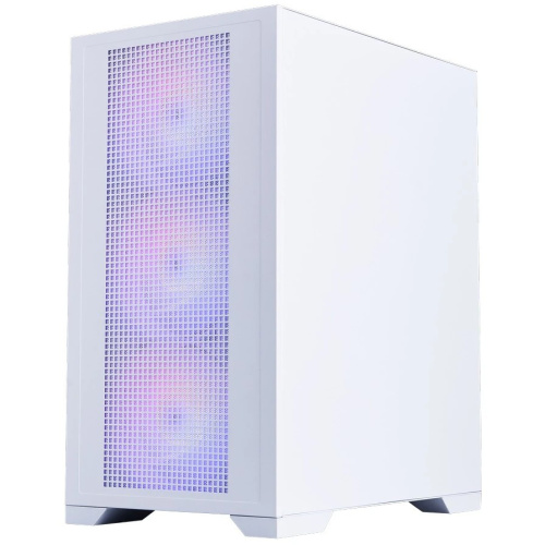Корпус 1STPLAYER Go2 ARGB White (Go2-WH-4F7-W) / mATX / 4x120mm ARGB fans