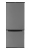 Холодильник с морозильником Бирюса W551 серый