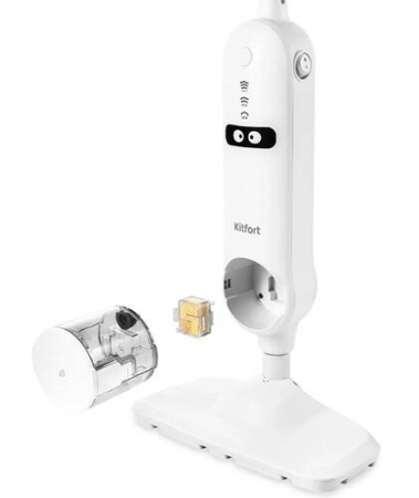 Пароочиститель Kitfort KT-1015 белый