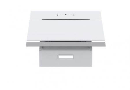 Вытяжка наклонная Midea MH60AN668GW белый/серебристый